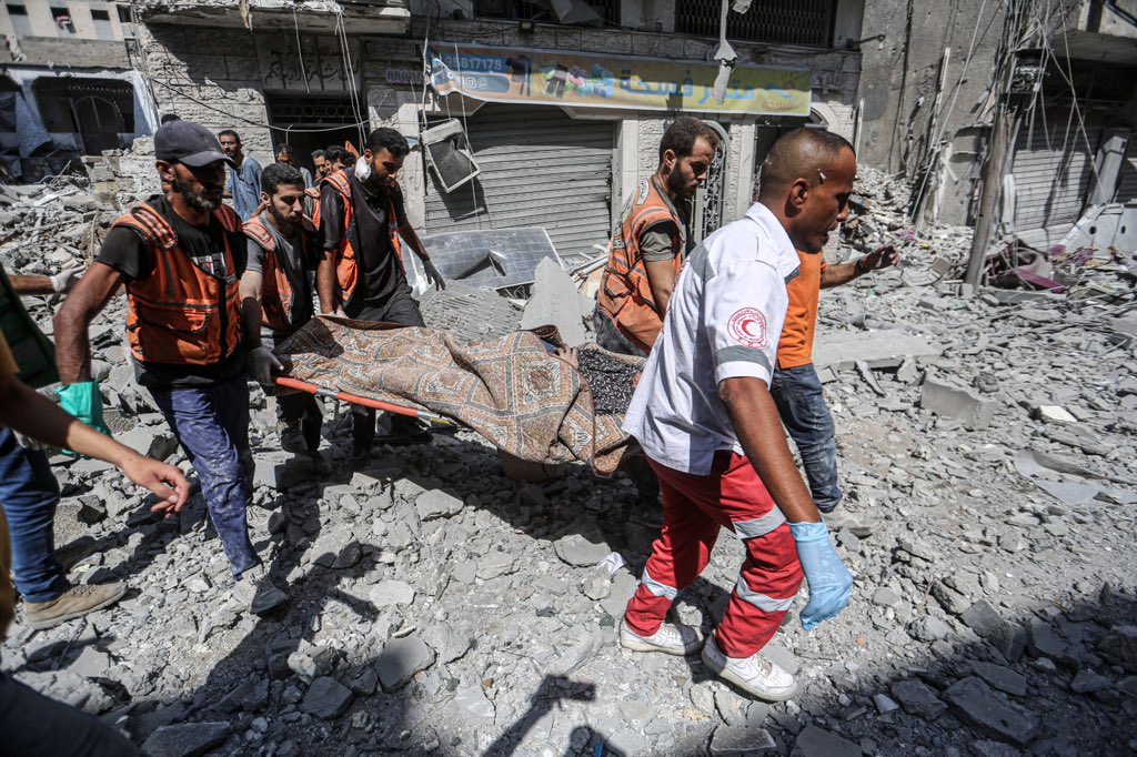 Israeli bombing kills six in Al Nuseirat refugee camp