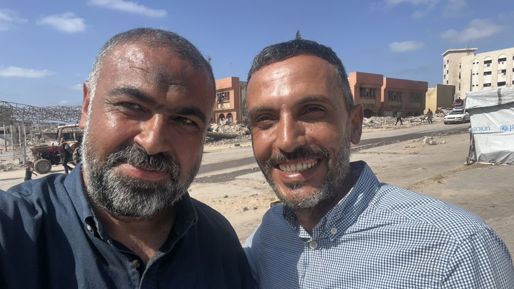 Quick photo coverage near Al-Shifa Hospital Gaza