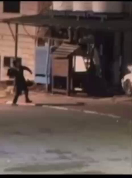 Israeli Settler Damages Palestinian Car in West Bank Town