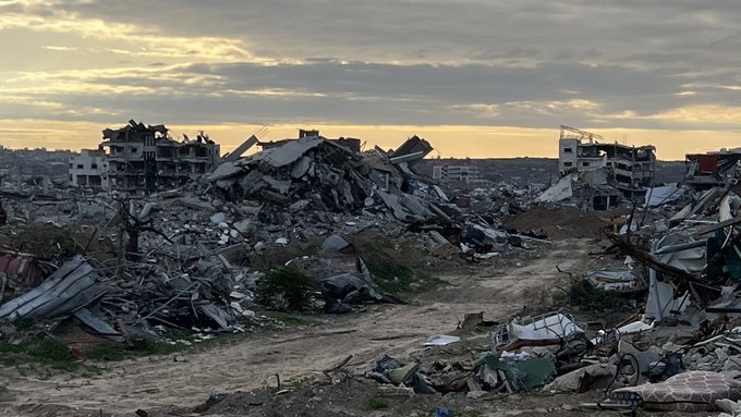 Israeli forces destroy 4×7 km area in Netzarim corridor