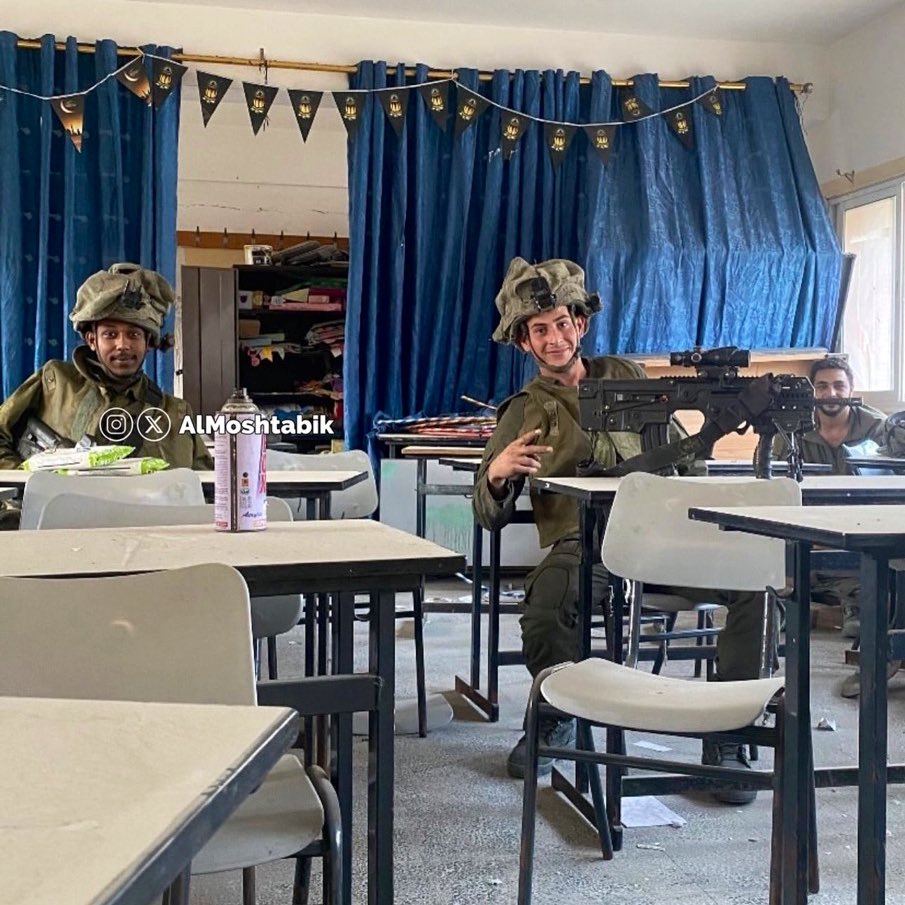 Israeli forces use Gaza schools as bases, then destroy them