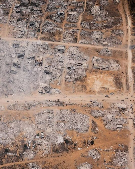 Devastating scenes Gaza already demolished