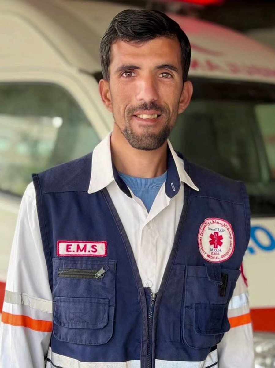 Paramedic Abdul Rehman Hamdouna Killed by IOF in Gaza