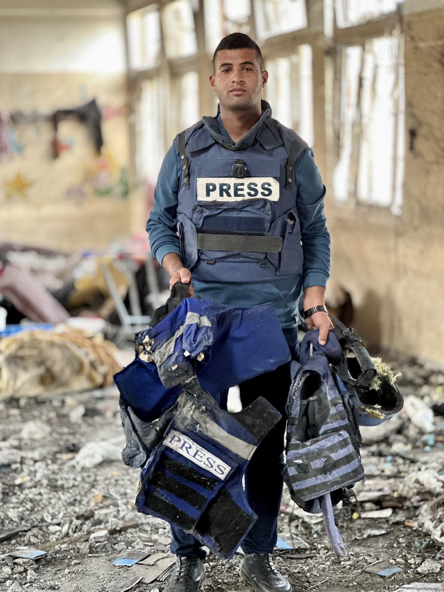Palestinian Journalist Risks Life Daily Covering Gaza War