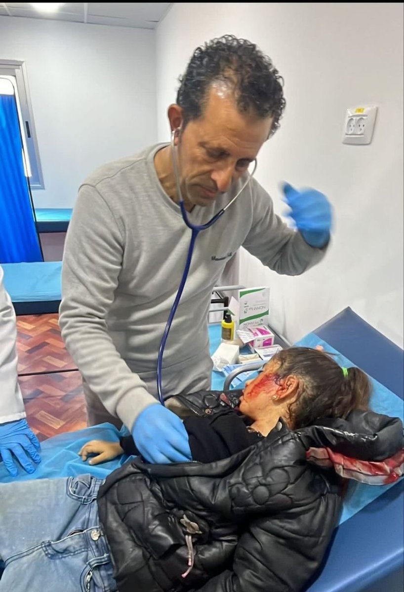 Young Girl Shot in Head at Gaza Tent School
