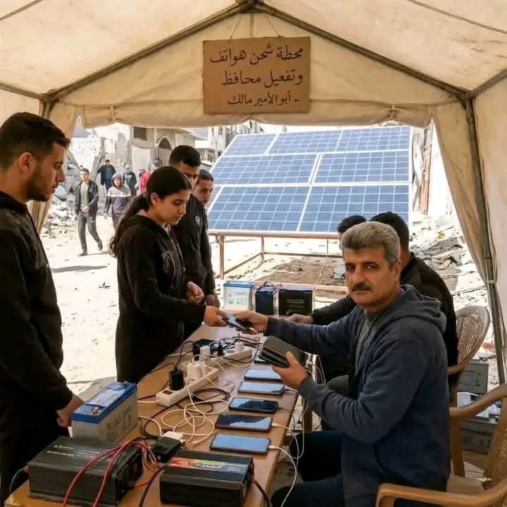 Israel kills Gaza activist providing solar phone charging stations