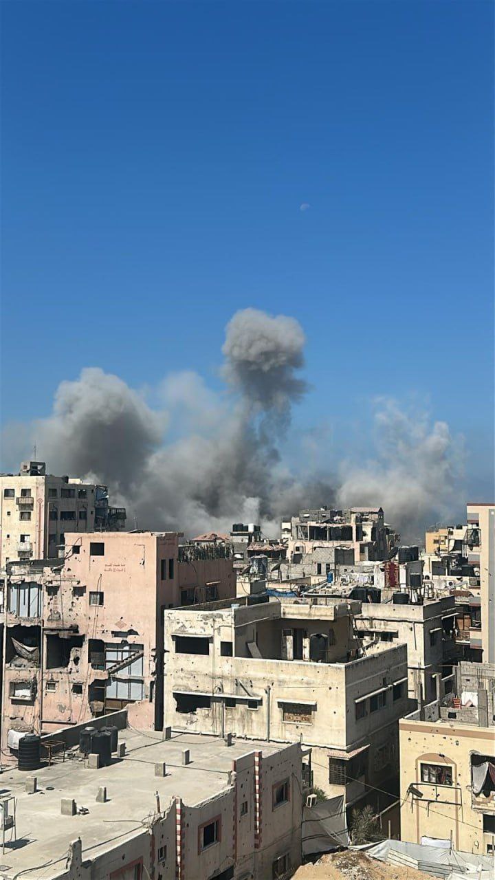 Fiery belts surround UNRWA schools sheltering displaced Gaza residents