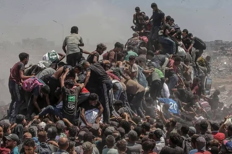 Daily scenes of casualties and famine continuing in Gaza