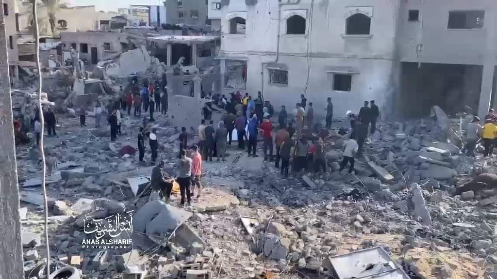 Over 30 Martyrs Reported in Beit Lahia Massacre Gaza Strip