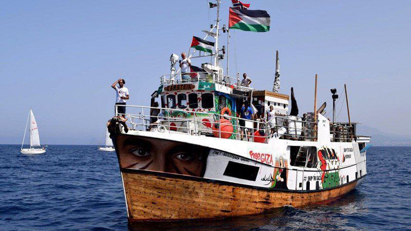 Handala ship 20 hours away from Gaza Strip coast