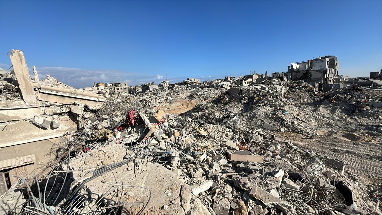 Despair amid Gaza’s destruction and displaced hope for shelter