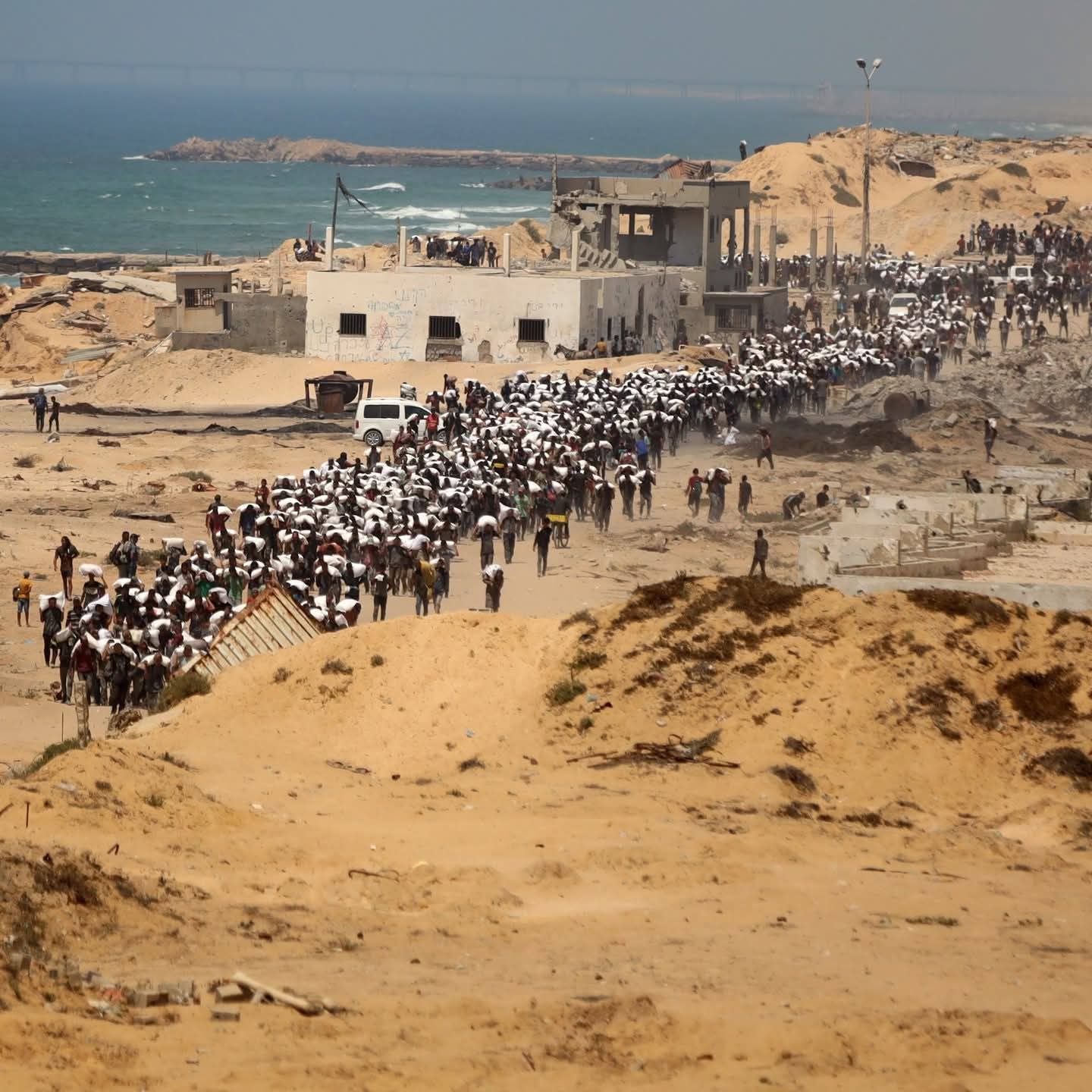 Questioning Humanitarian Aid Distribution and UNRWA Involvement