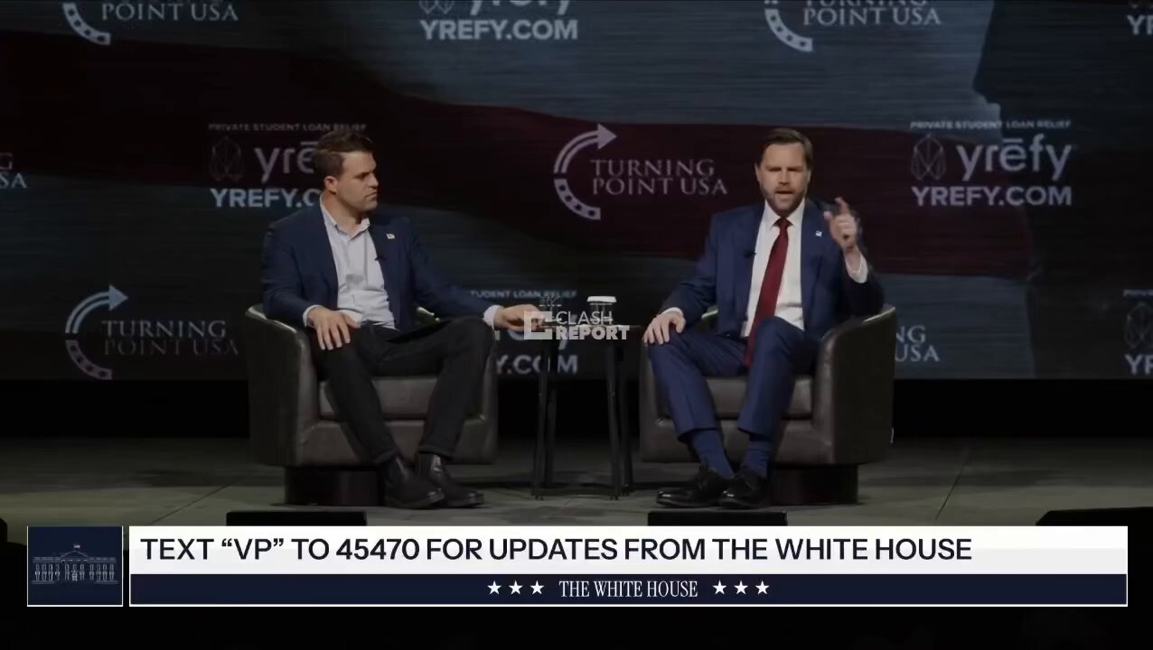 Protesters Confront JD Vance on Gaza During Speech