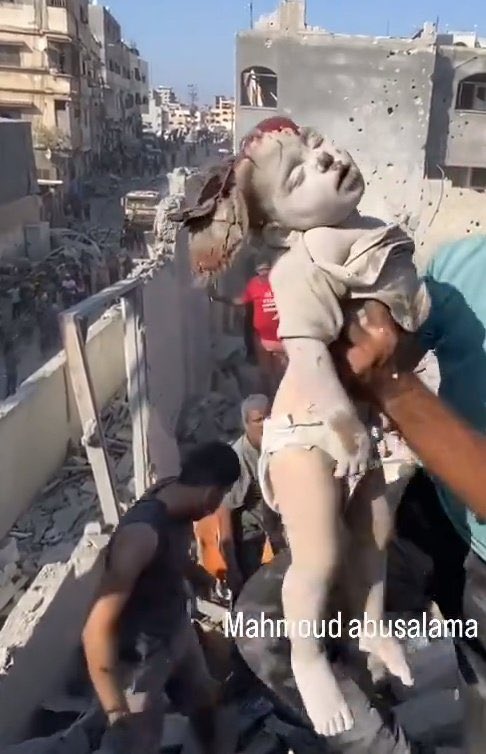 War crime in Gaza made by Israel