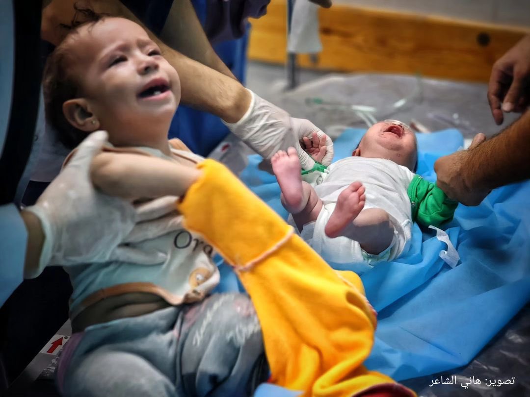 Israeli air strike kills and injures children in Khan Younis Gaza