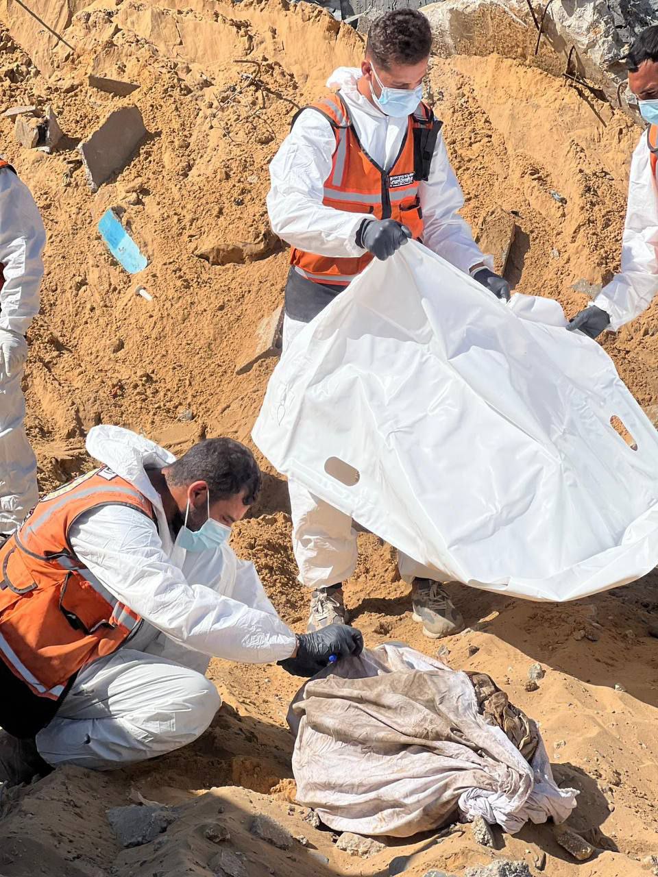 Gaza cemetery bulldozed by occupation forces, graves destroyed