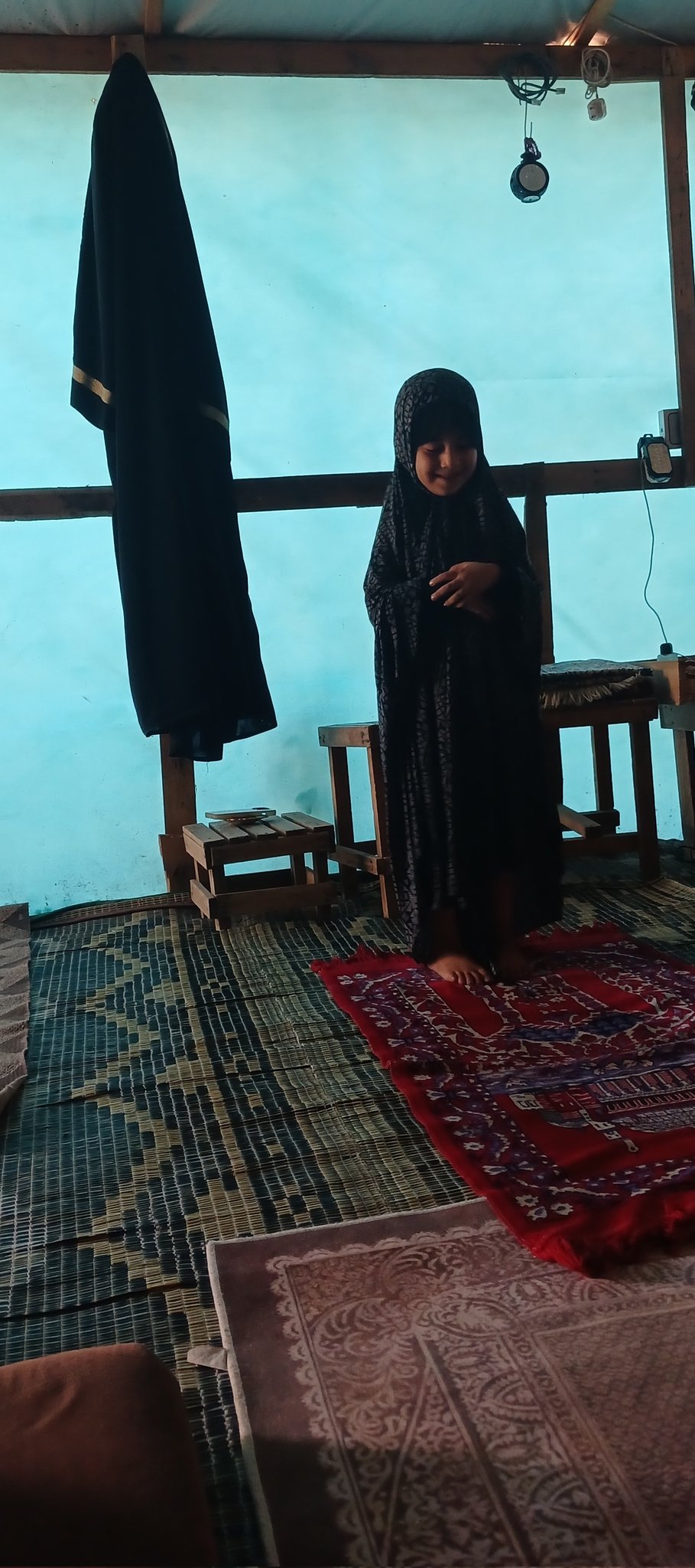 Daughter’s Prayer for Food and Sweets Amid Gaza War