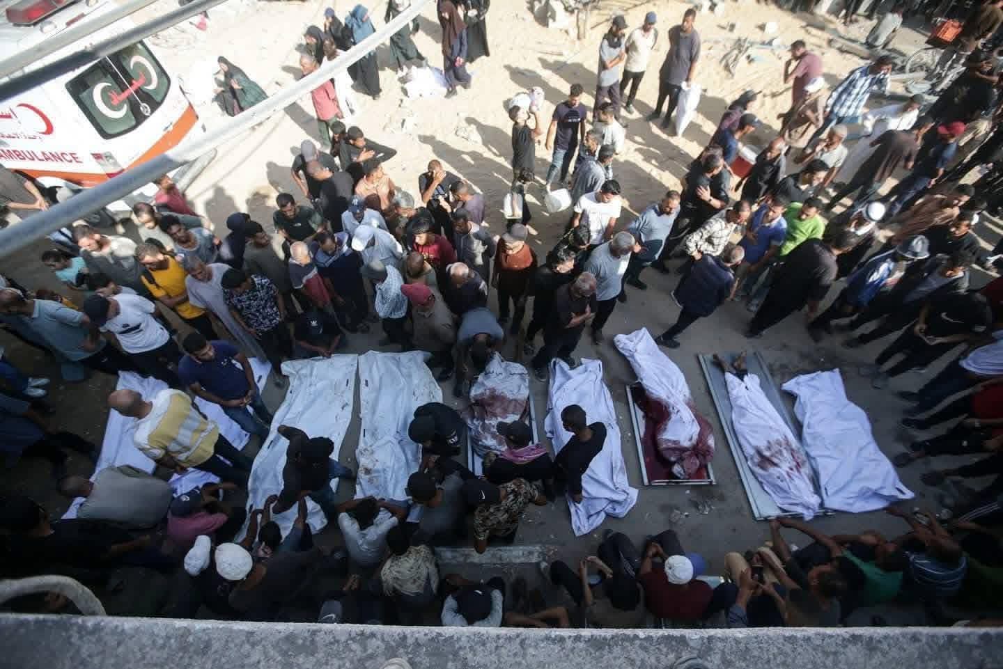 Continuous farewell scenes for Gaza victims occurring hourly