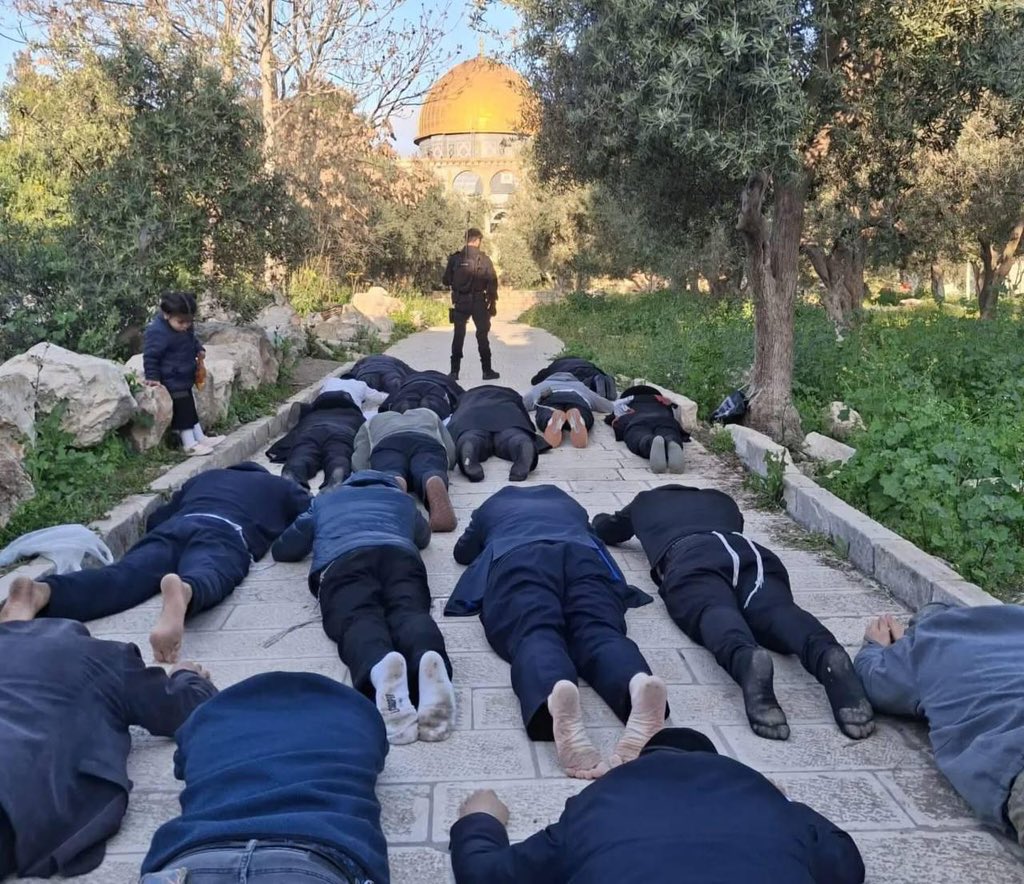 Zionist settlers desecrate Al Aqsa Mosque in large numbers