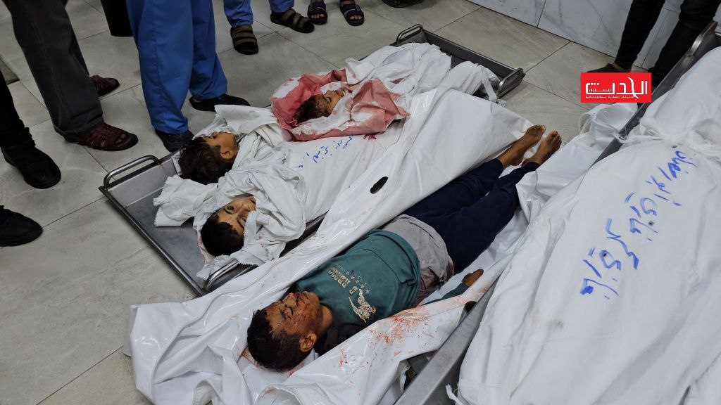 Funeral of over 20 martyrs killed in Mawasi Khan Yunis raids