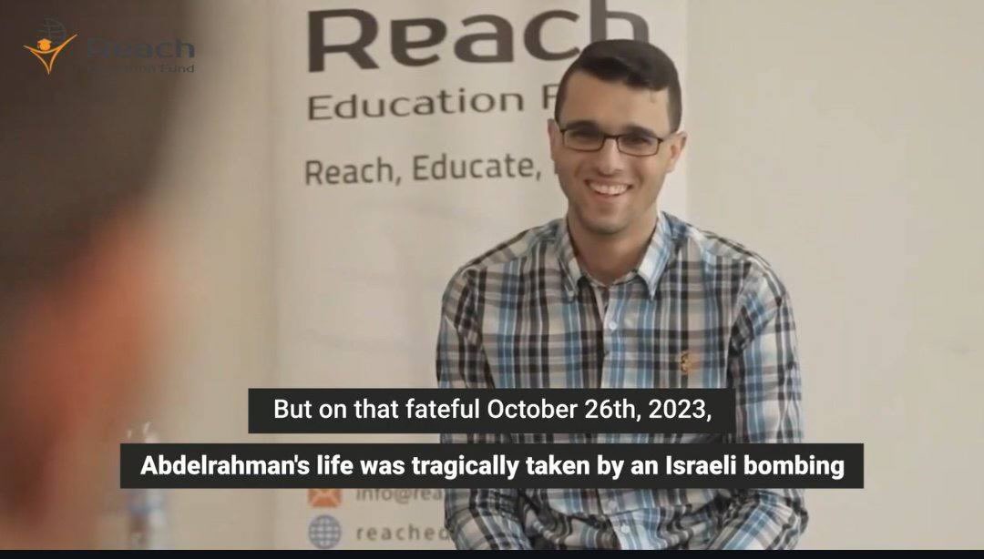 Medical student AbdulRahman Abu-Shmmala killed by Israeli army