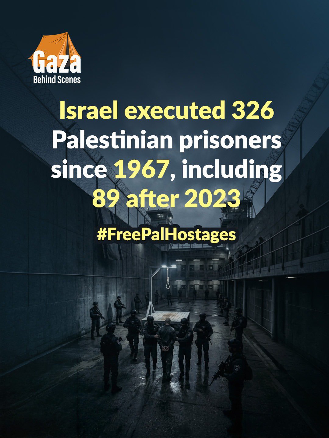 Israel executed 326 Palestinian prisoners since 1967