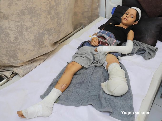 Eight-year-old boy critically injured in Israeli airstrike, mother killed