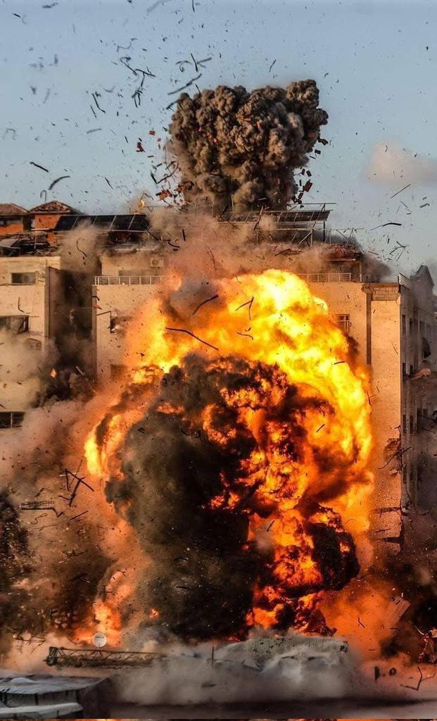 Occupation army destroys Gaza’s urban landscape with massive missile strikes