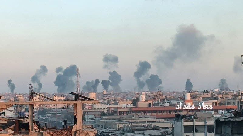 Gaza today after Israel broke the ceasefire