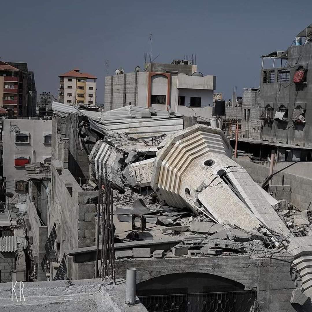 Occupation deliberately destroys mosques in Gaza Strip