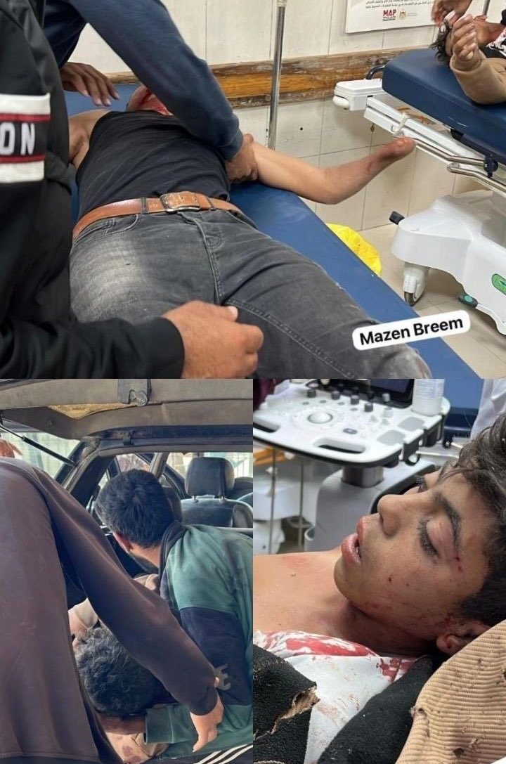 Israeli drone strike injures children near Bani Suheila Gaza