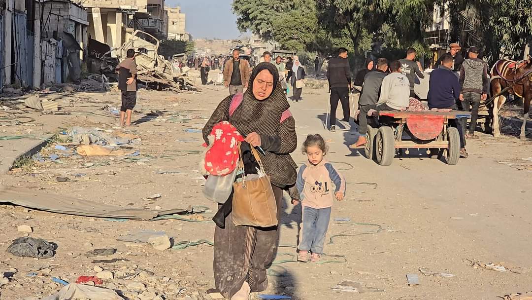 Continued displacement in northern Gaza after 45-day siege