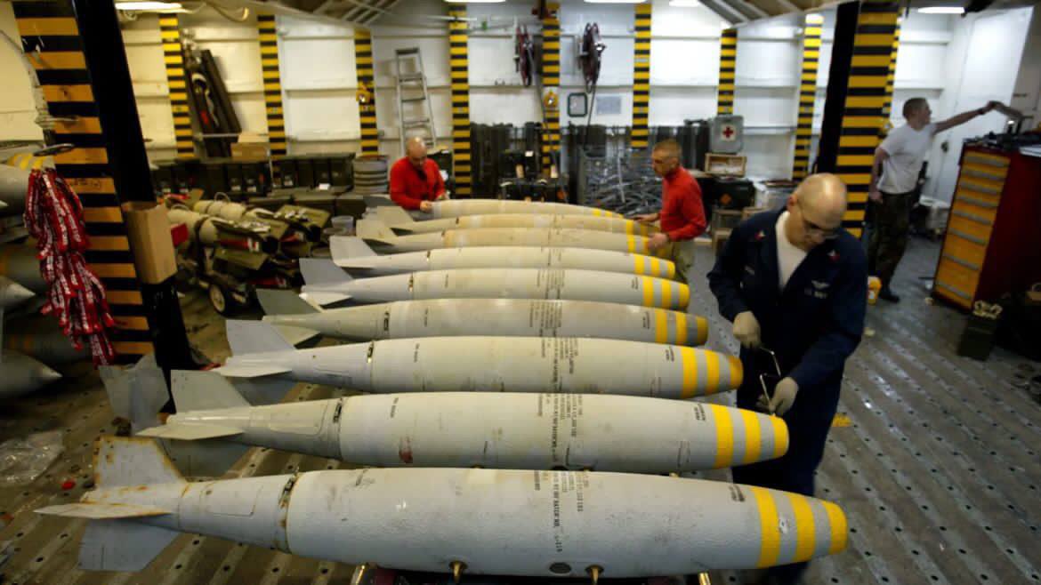 US airlifts hundreds of bombs to Israel via Nevatim Airbase