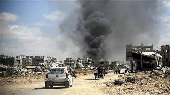 Gaza Under Bombardment Right Now