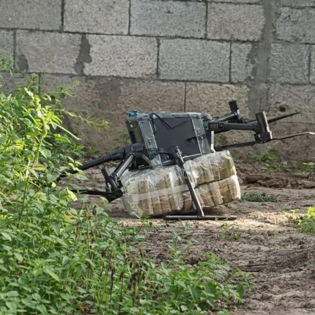 Drone carrying drugs crashes in Gaza Nuseirat camp