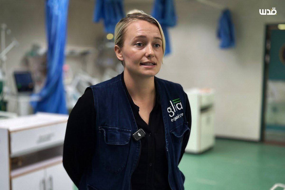 American Nurse Provides Care Despite Medical Supply Shortages in Gaza