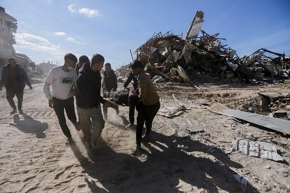 Three Palestinians killed in Israeli airstrike south Gaza City