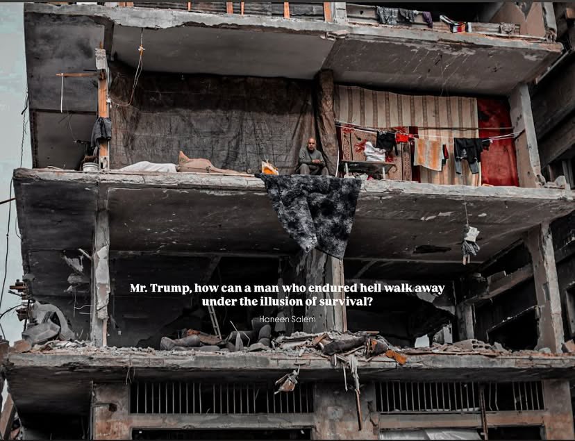 Trump challenged on displaced Palestinians’ connection to homeland