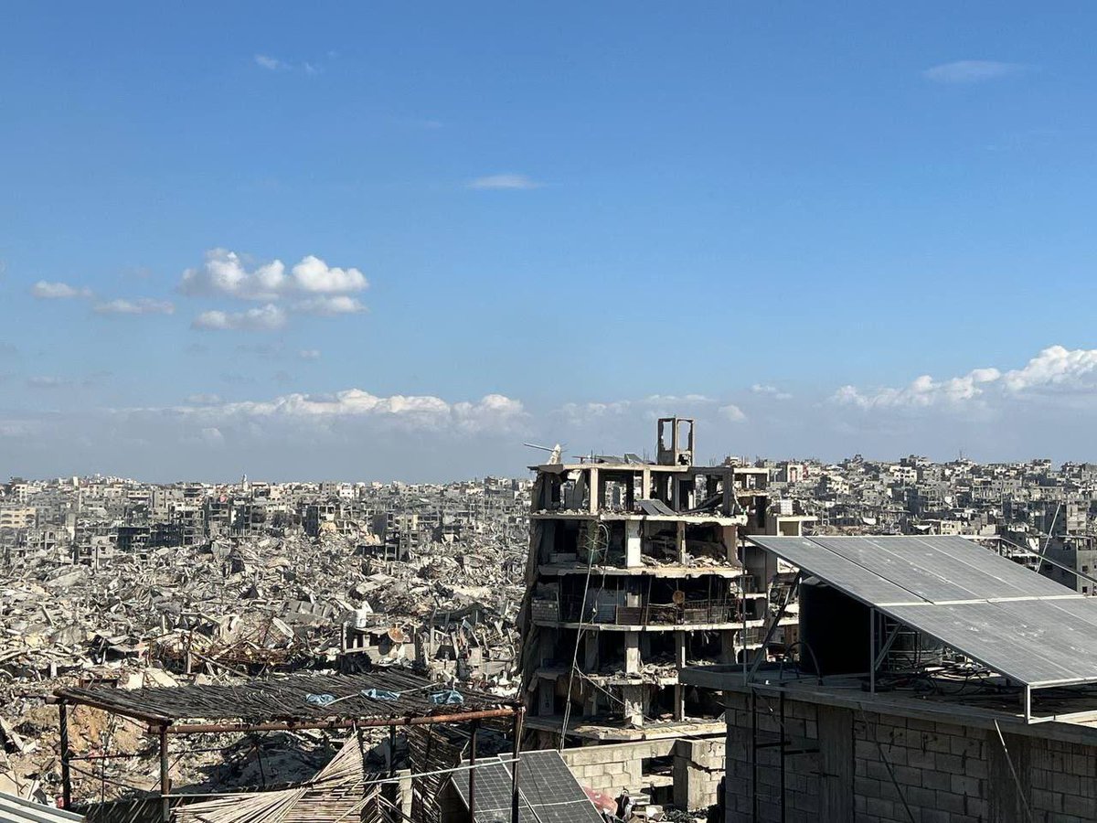 Massive destruction documented in Jabalia refugee camp northern Gaza