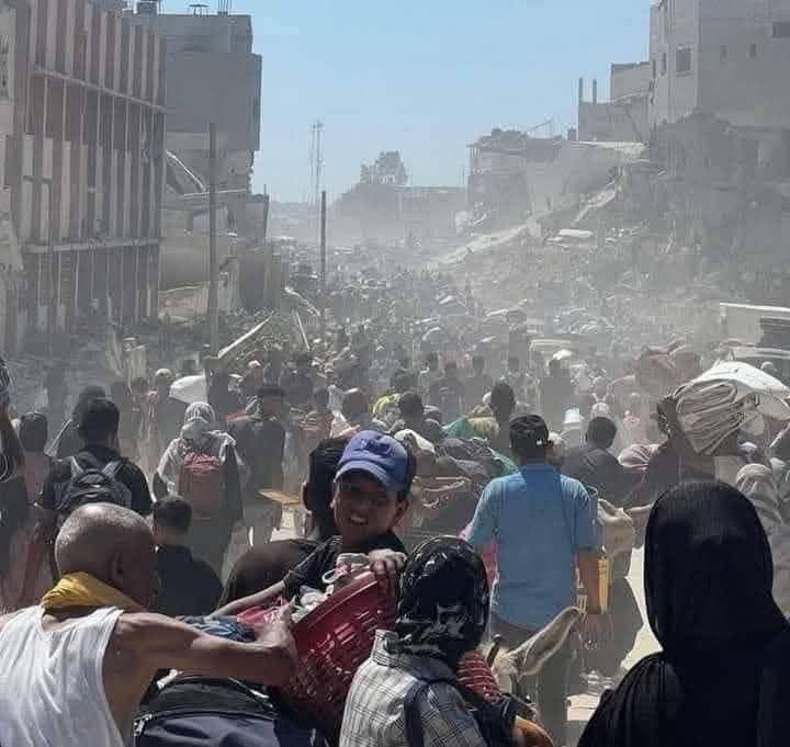 Over one million Palestinians forced to flee northern Gaza amid bombardment