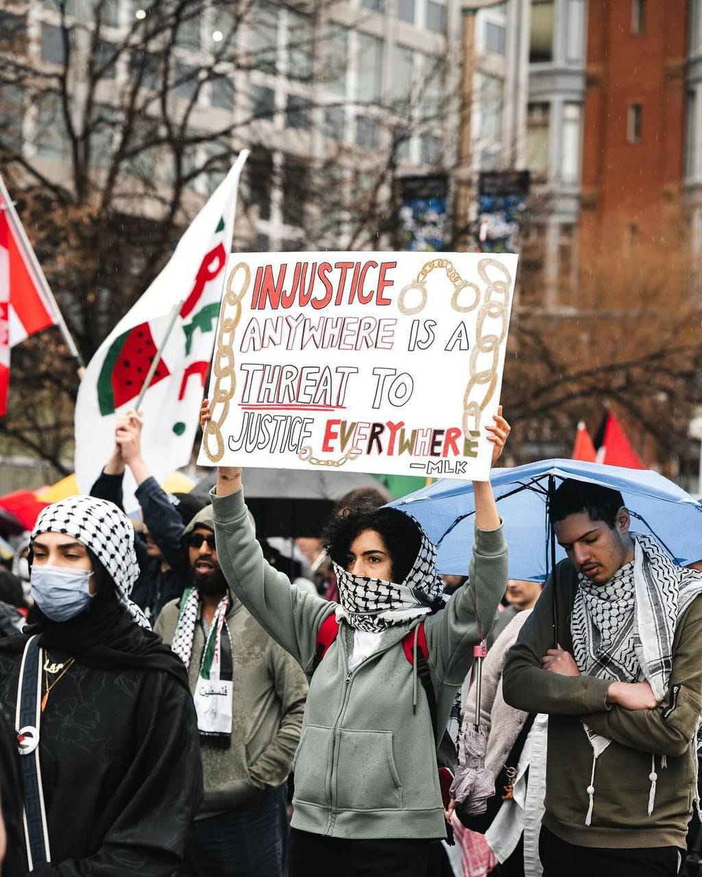 Palestine Solidarity Demonstrations Continue in Canada