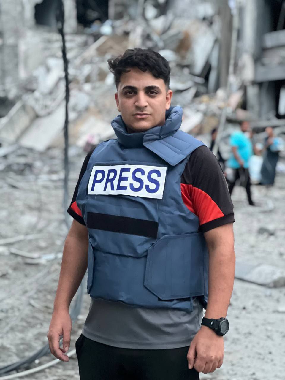 Journalist Moataz Rajab Killed in Israeli Airstrike Gaza City