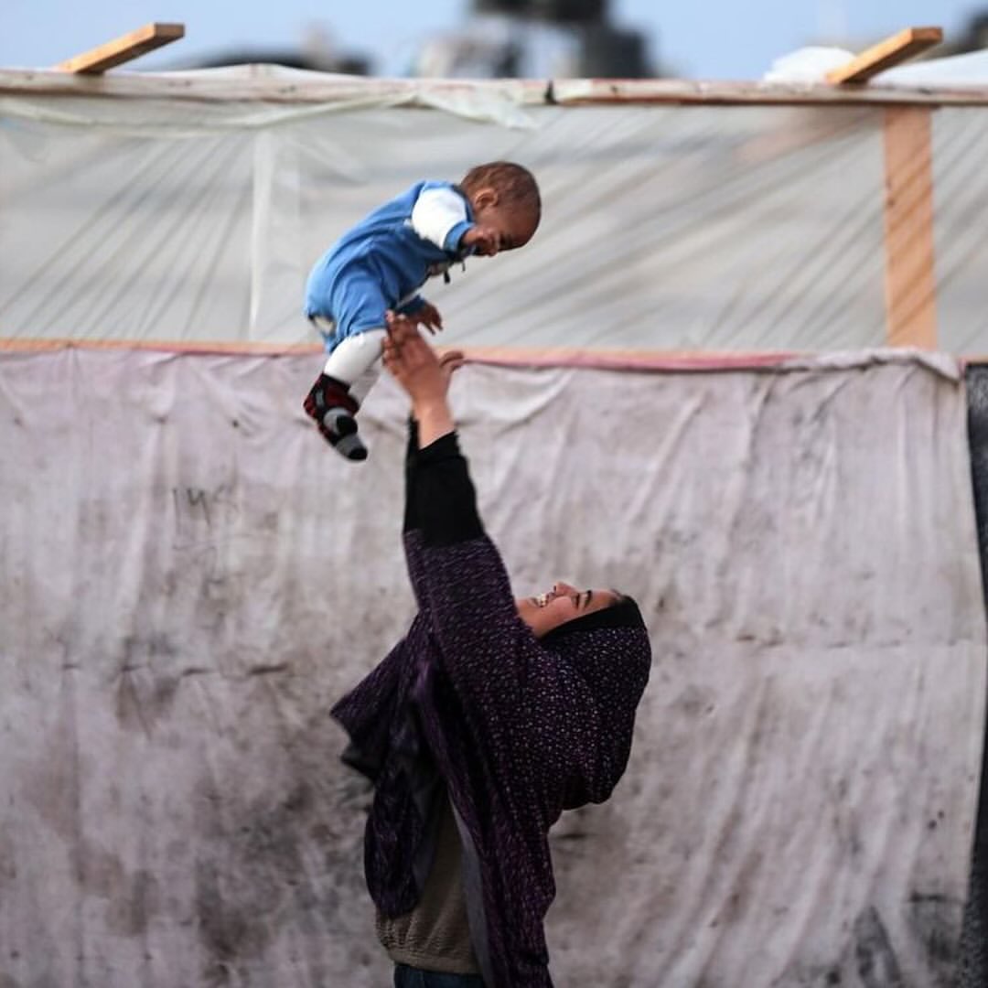 Daily Life of Displaced Palestinians in Gaza