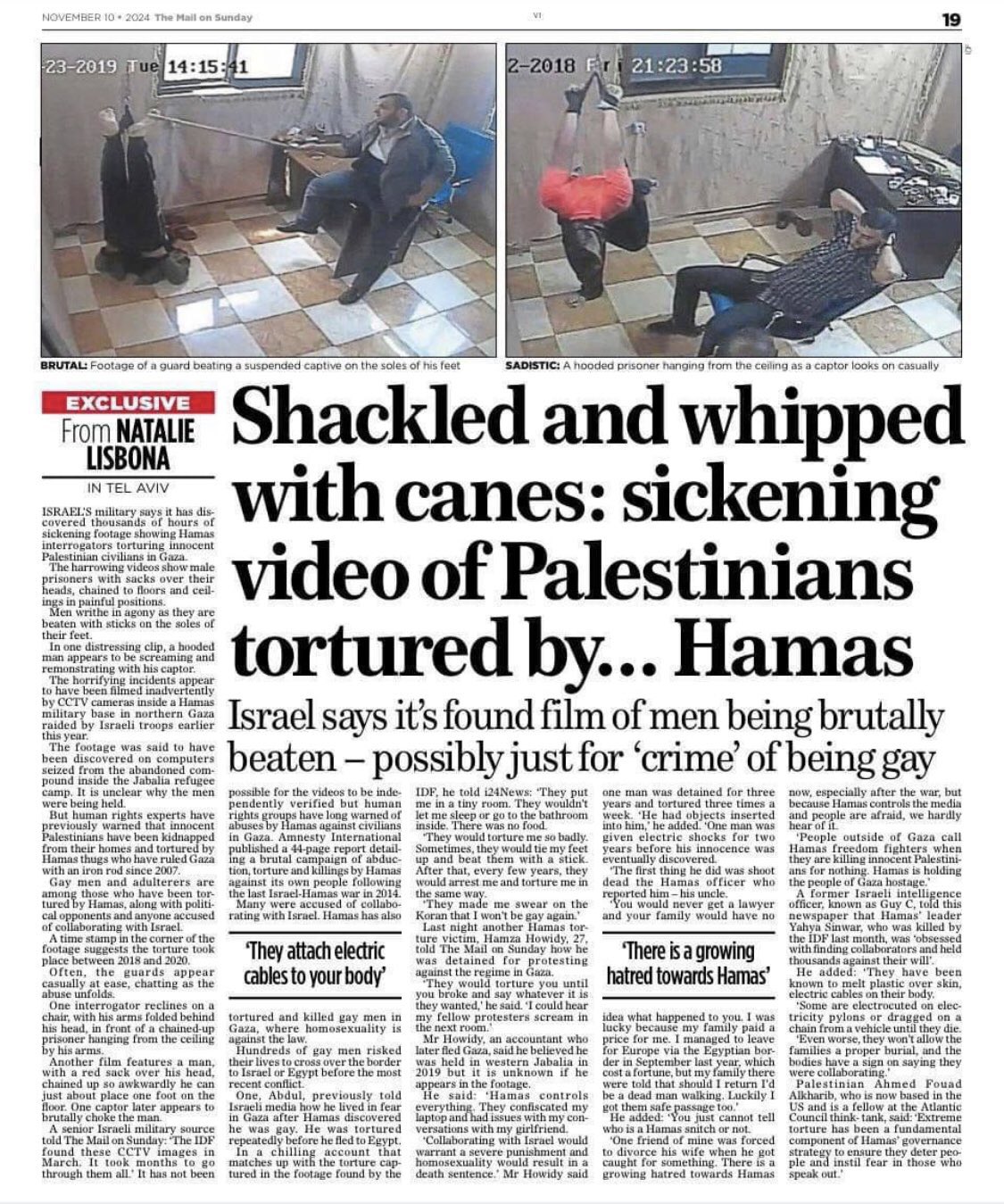 Hamas accusations and propaganda manipulation analysis