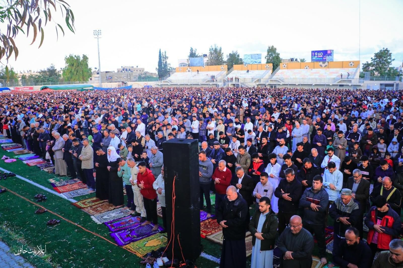 Eid Prayer Field Destroyed by Israeli Occupation Forces