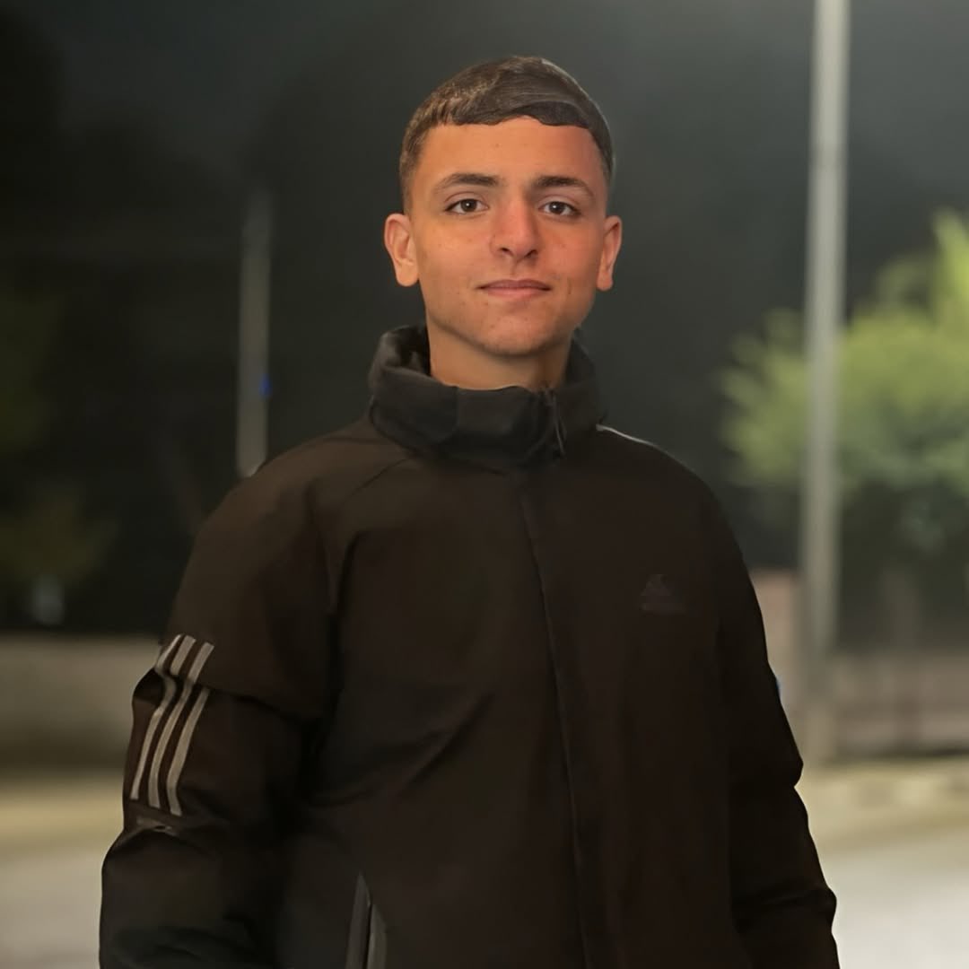 Palestinian Nedal Ghanoushi (16) shot dead by occupation forces in Burqa, Nablus