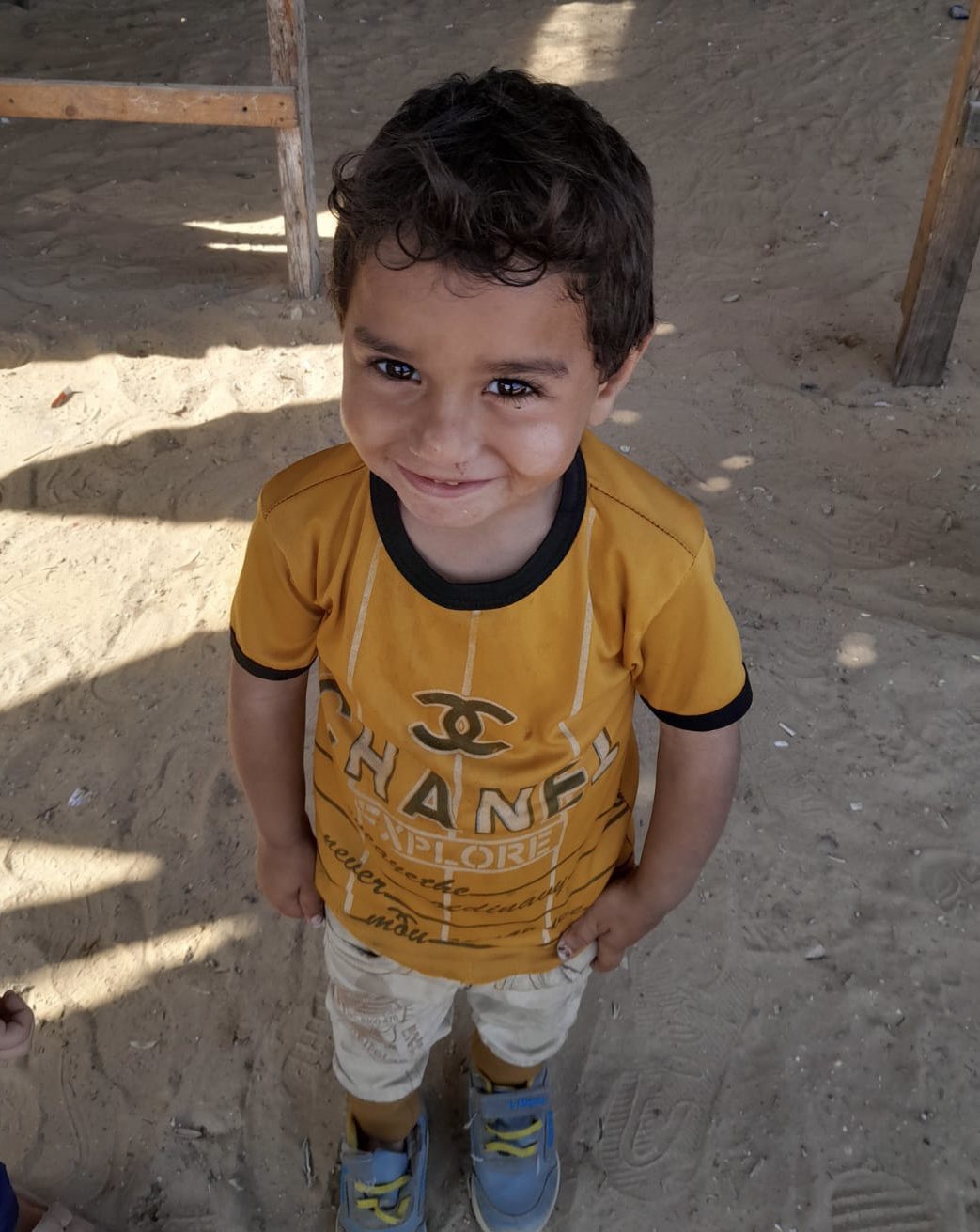Three-year-old child killed in Gaza airstrike during food distribution