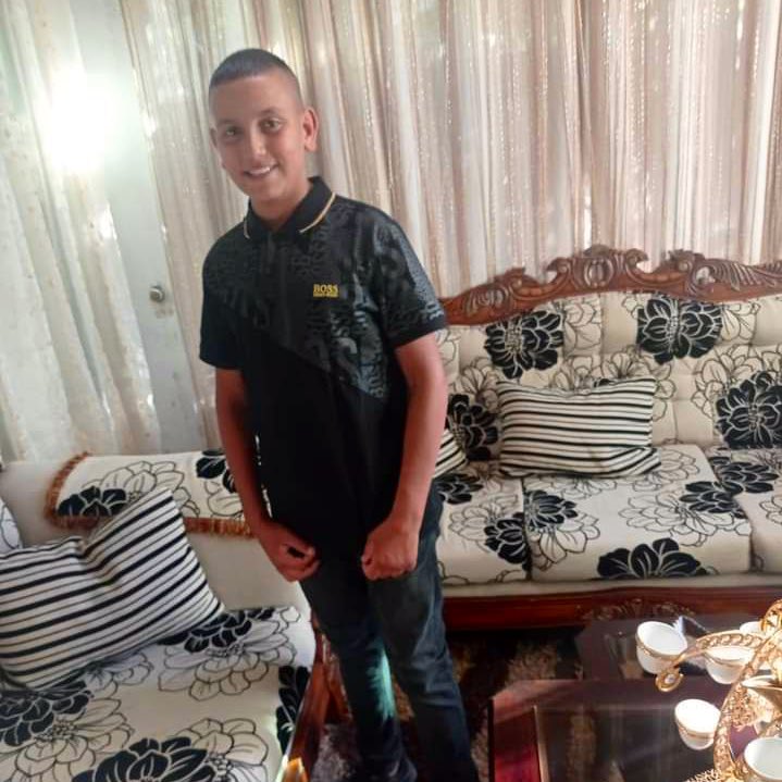 Israeli forces arrest child Mousa Basem Atouna near Ramallah