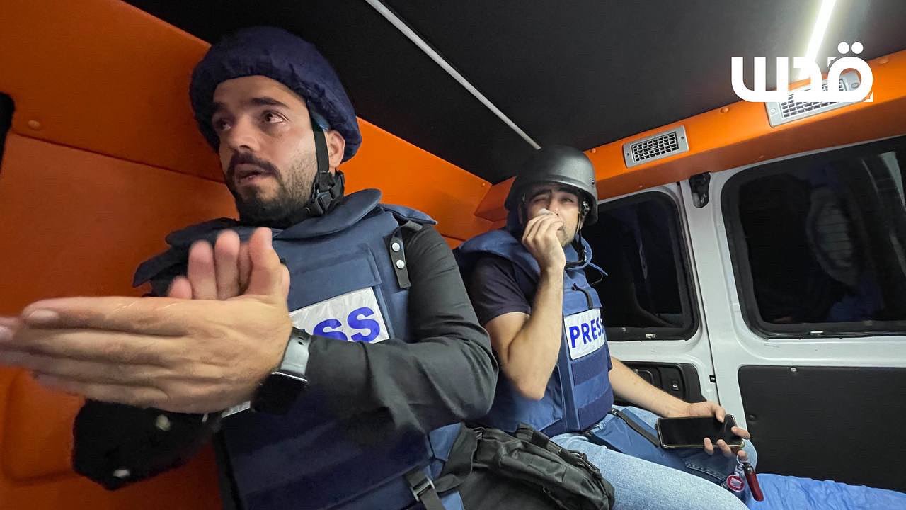 Israeli Forces Use Teargas Against Journalists Covering Nablus Raid