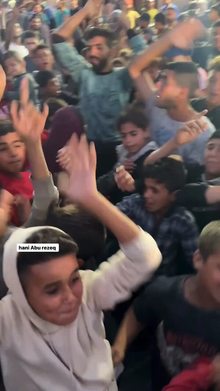 Gaza Celebrates Great Enthusiasm and Joy